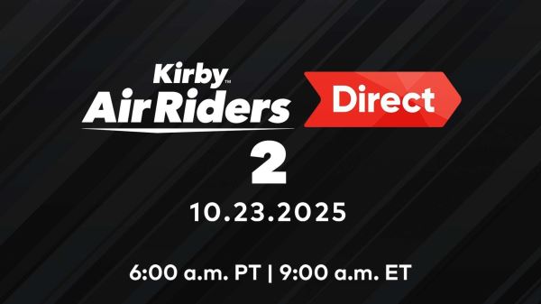 Nintendo пригласила владельцев Switch 2 на вторую презентацию Kirby Air Riders — про игру будут рассказывать целый час