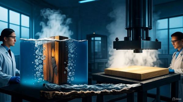 В США в продажу поступила «супердревесина» — в строительстве она заменит сталь