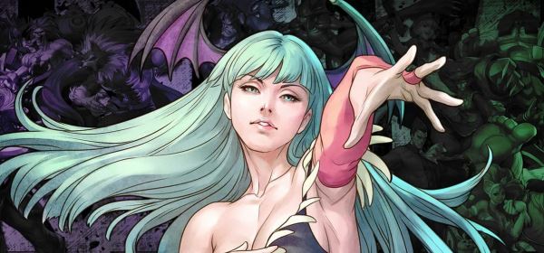 Модель повторила образ знойной Морриган из серии Darkstalkers