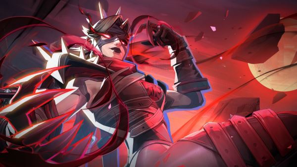 Модель примерила инфернальный костюмчик Злобы из Marvel Rivals